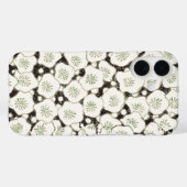 Japan Witte Bloemtuin Case-Mate iPhone Case (Achterkant (horizontaal))