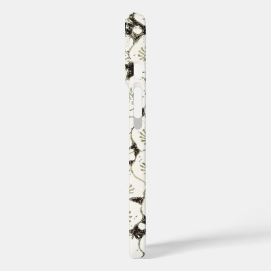 Japan Witte Bloemtuin Case-Mate iPhone Case (Achterkant / Links)