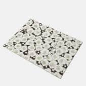 Japan Witte Bloemtuin Deurmat (Schuin)