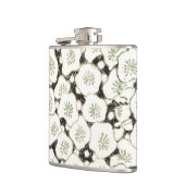 Japan Witte Bloemtuin Heupfles (Links)