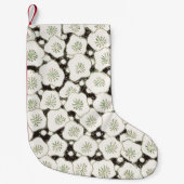 Japan Witte Bloemtuin Kleine Kerstsok (Voorkant)