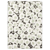 Japan Witte Bloemtuin Klembord (Achterkant)