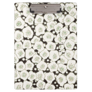 Japan Witte Bloemtuin Klembord