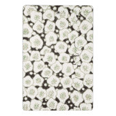 Japan Witte Bloemtuin Mini Klembord (Achterkant)