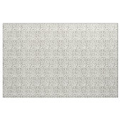Japan Witte Bloemtuin Stof (Yard (91,4 cm))