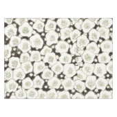 Japan Witte Bloemtuin Tafelkleed (Voorkant (Horizontaal))