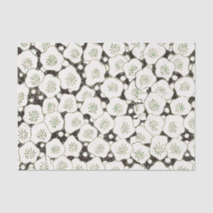 Japan Witte Bloemtuin Tissuepapier