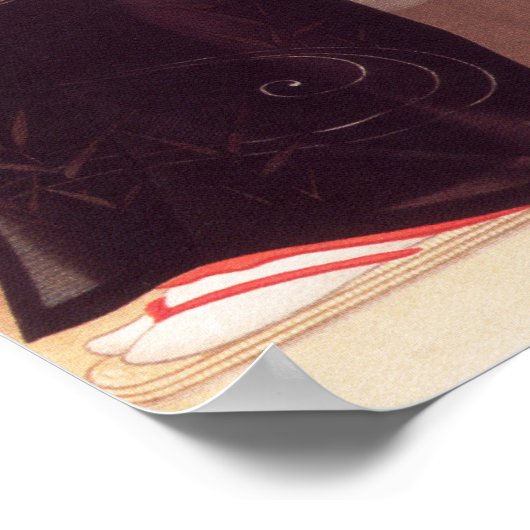 JAPAN YEBISU BEER Merkmerk  reclame Poster (Hoek)