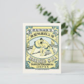  Japan Zijde Adverteren Sumo Wrestler Briefkaart (Staand voorkant)