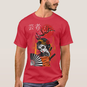 Japan Zombie Anime Otaku Grunge Retro Tokyo Kanji T-shirt