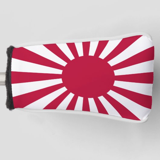 Japan Zonnevlag Golfheadcover (Voorkant)