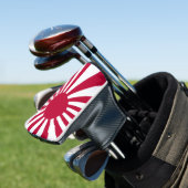 Japan Zonnevlag Golfheadcover (Insitu)