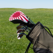 Japan Zonnevlag Golfheadcover (Insitu)