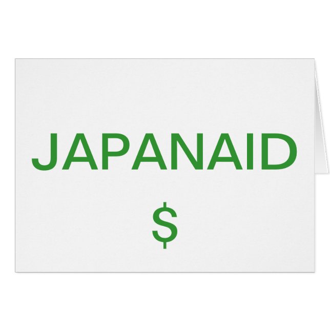 JAPANAID (Voorkant Horizontaal)