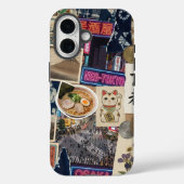 Japancore Collage Japanse Voedselcultuur Kunst Case-Mate iPhone Case (Achterkant)