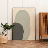 Japandi Abstract Plant Art Print Perfect Poster