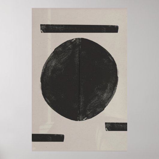 Japandi Abstract Poster (Voorkant)