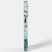 Japandi aquarel geïnspireerd bamboe kunst Case-Mate iPhone case (Achterkant / Rechts)