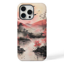 Japandi Aquarel Stijl Waterschap