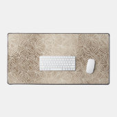 Japandi Bloemtegel Bureaumat (Keyboard & Muis)