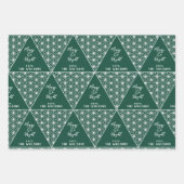 Japandi Christmas Wrapping Paper Set/ Modern Japan (Voorkant 2)