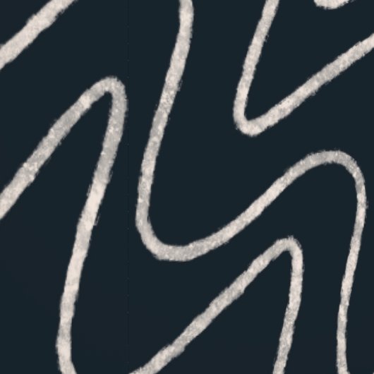 Japandi Minimalist Brush Stroke Pattern in Cream Behang (Zoom)