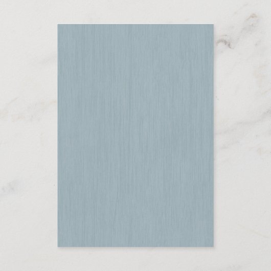 Japandi minimalistische bruiloft details kaart (Achterkant)