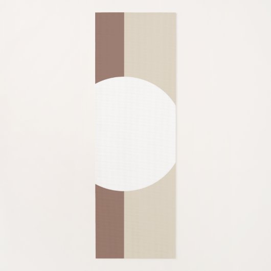 Japandi Moon Yogamat (Voorkant)