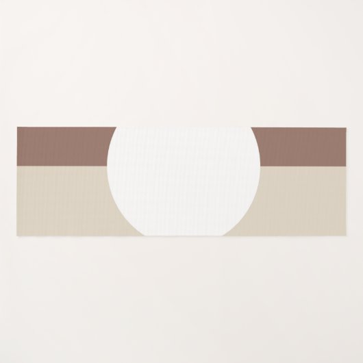 Japandi Moon Yogamat (Voorkant (horizontaal))