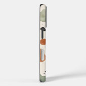 Japandi Organic Shapes Beige Case (Achterkant / Rechts)