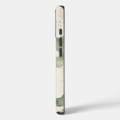 Japandi Organic Shapes Beige Case (Achterkant / Links)