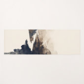 Japandi River Yoga Mat - Serene Landschap Ontwerp (Voorkant (horizontaal))