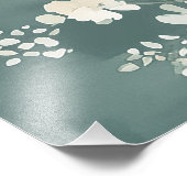 Japandi Sage Green Abstract Wall Art Print Foto Afdruk (Hoek)