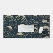 Japandi-stijl Huisdecoratie Bureaumat (Keyboard & Muis)