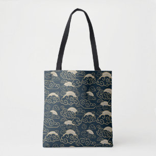 Japandi-stijl Huisdecoratie Tote Bag