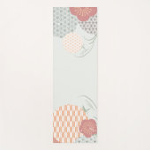 Japandi stijl zen meditatie yogamat (Voorkant)