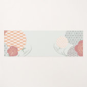 Japandi stijl zen meditatie yogamat (Voorkant (horizontaal))