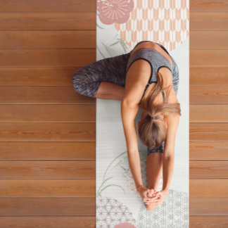 Japandi stijl zen meditatie yogamat