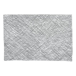 Japandi textuurstijl eenvoudige lijnen gekrabbel kussensloop