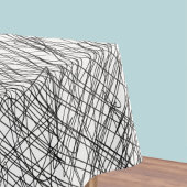 Japandi textuurstijl eenvoudige lijnen gekrabbel tafelkleed