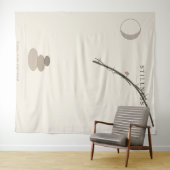 Japandi Wabi Sabi Wandkleed (In Situ (horizontaal))