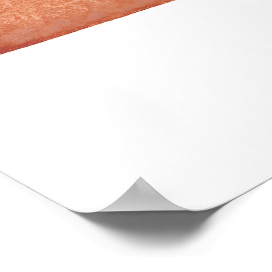 Japandi waterverf abstracte print (Hoek)