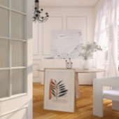 Japandi waterverf abstracte print