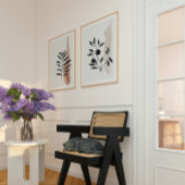 Japandi waterverf abstracte print muurkunst sets