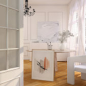 Japandi waterverf abstracte print muurkunst sets