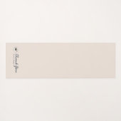 Japandi Yoga Mat - Kracht & Sereniteit (Achterkant (horizontaal))