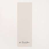 Japandi Yoga Mat - Kracht & Sereniteit (Achterkant)