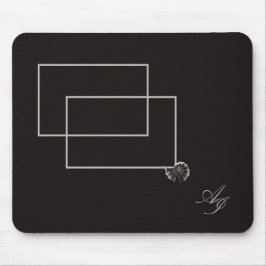 Japandi zee leven kust beige neutraal monochroom muismat