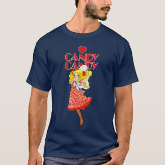 Japanese 80s Retro Candy Cartoon Vintage Anime Man T-shirt