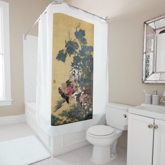 JAPANESE AFDRUKgordijn Douchegordijn (In situ)